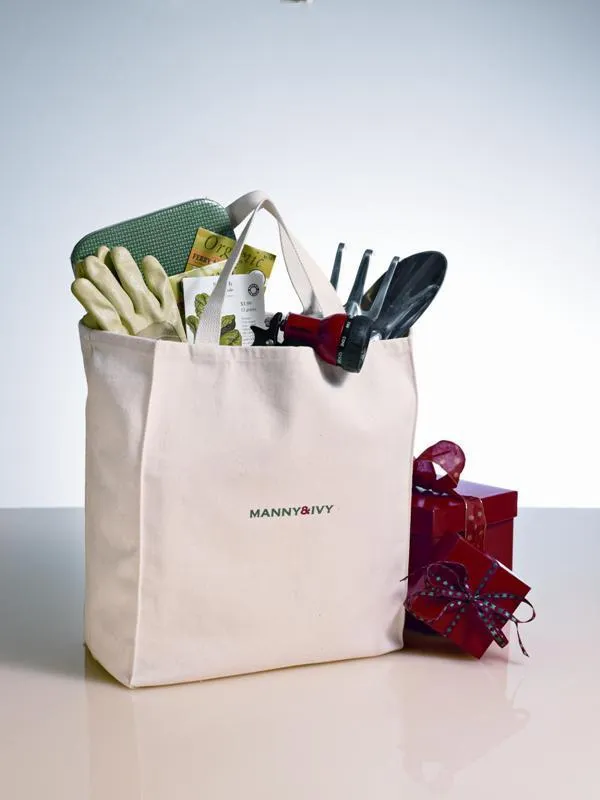 100% Organic Cotton Durable Twill Grocery Tote Bags