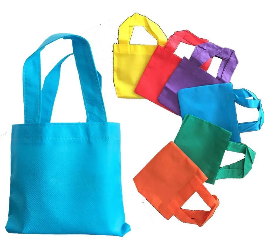 12-PACK MINI 6" Non Woven Tote Bag - NTB6 (CLOSEOUT)