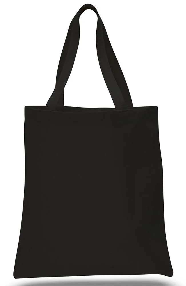 144 ct High Quality Promotional 100% Canvas Tote Bags - By Case