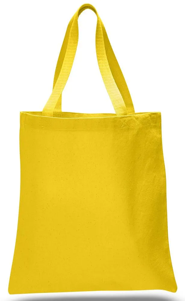 144 ct High Quality Promotional 100% Canvas Tote Bags - By Case