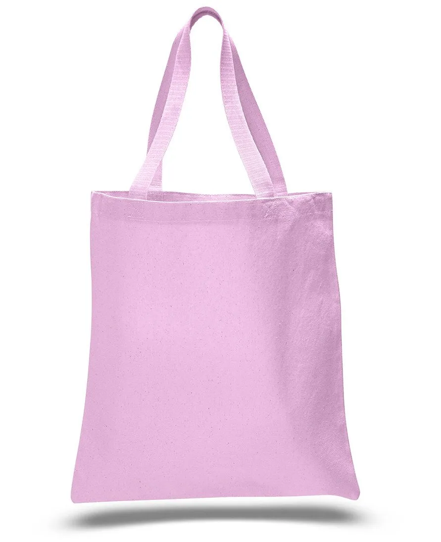 144 ct High Quality Promotional 100% Canvas Tote Bags - By Case