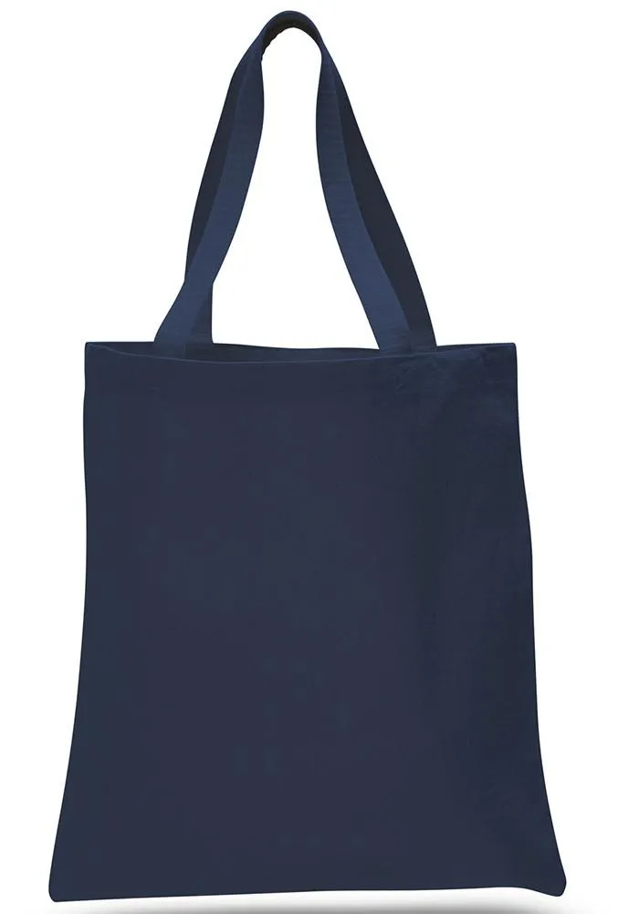 144 ct High Quality Promotional 100% Canvas Tote Bags - By Case