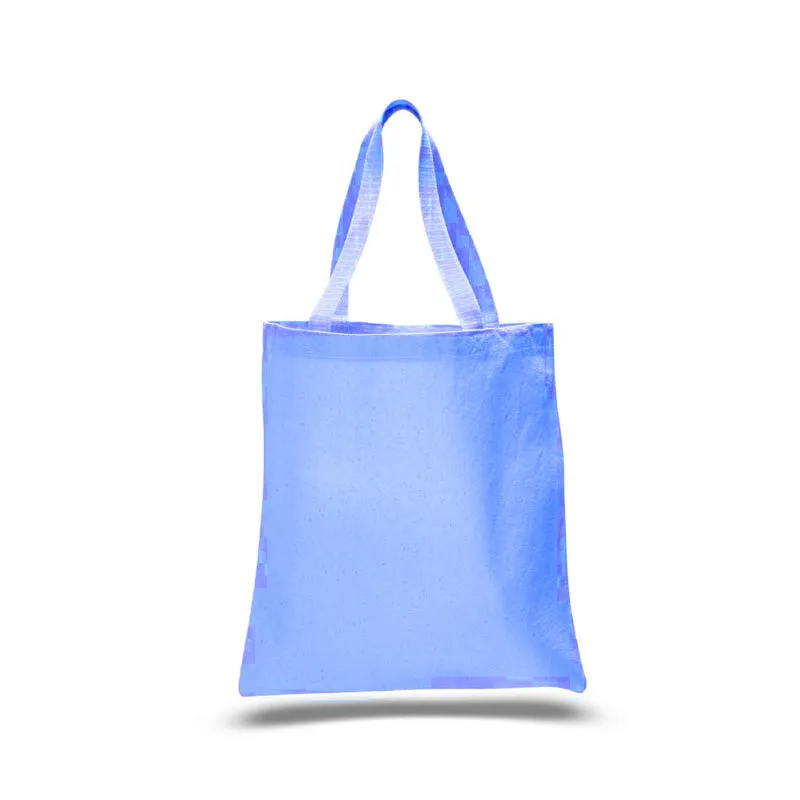 144 ct High Quality Promotional 100% Canvas Tote Bags - By Case