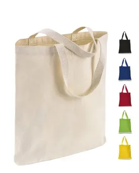 144 ct High Quality Promotional 100% Canvas Tote Bags - By Case