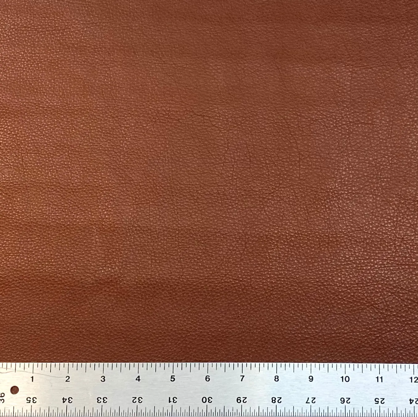 3oz (1.2mm) Pebble Cow Leather - Pecan (per square foot)