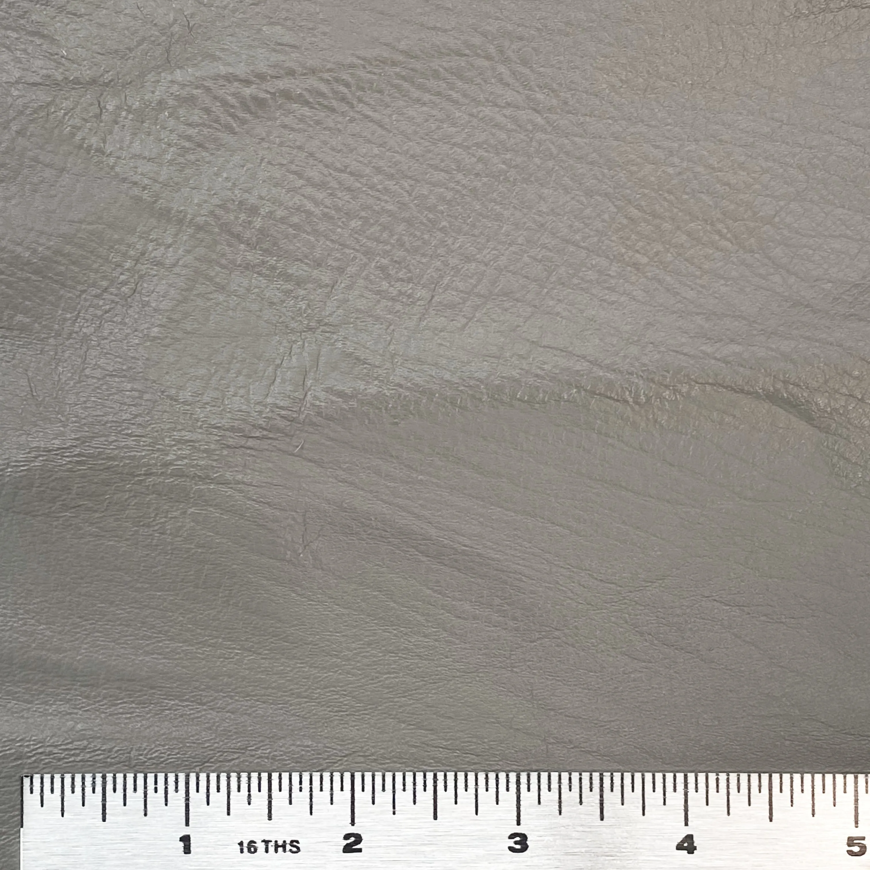 3oz (1.3mm) Pebble Cow Leather - Medium Grey (per square foot)