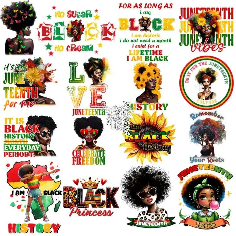 42 Black History Juneteenth Designs Bundle PNG