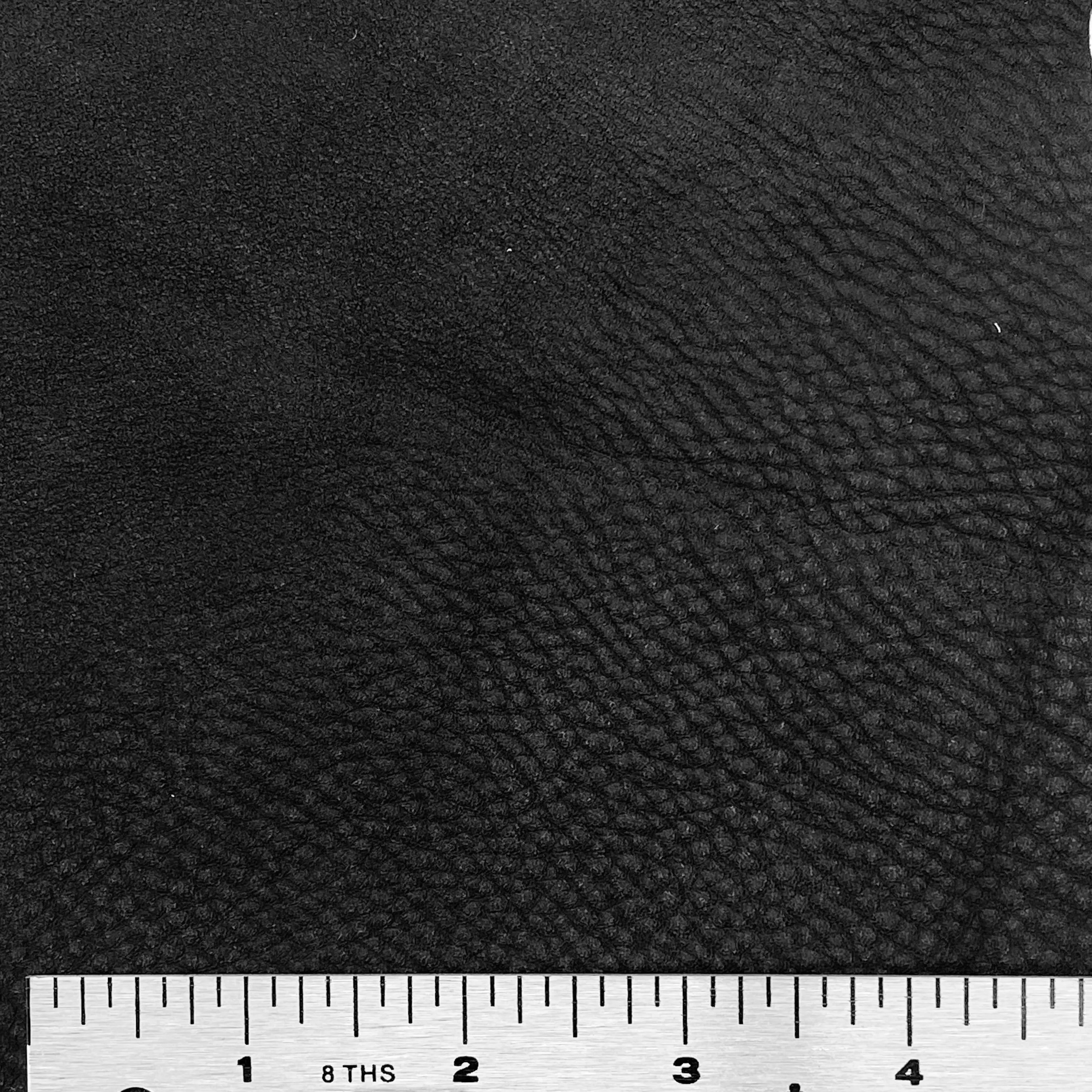 5oz (2mm) Pebble Cow Leather -Charcoal (per square foot)