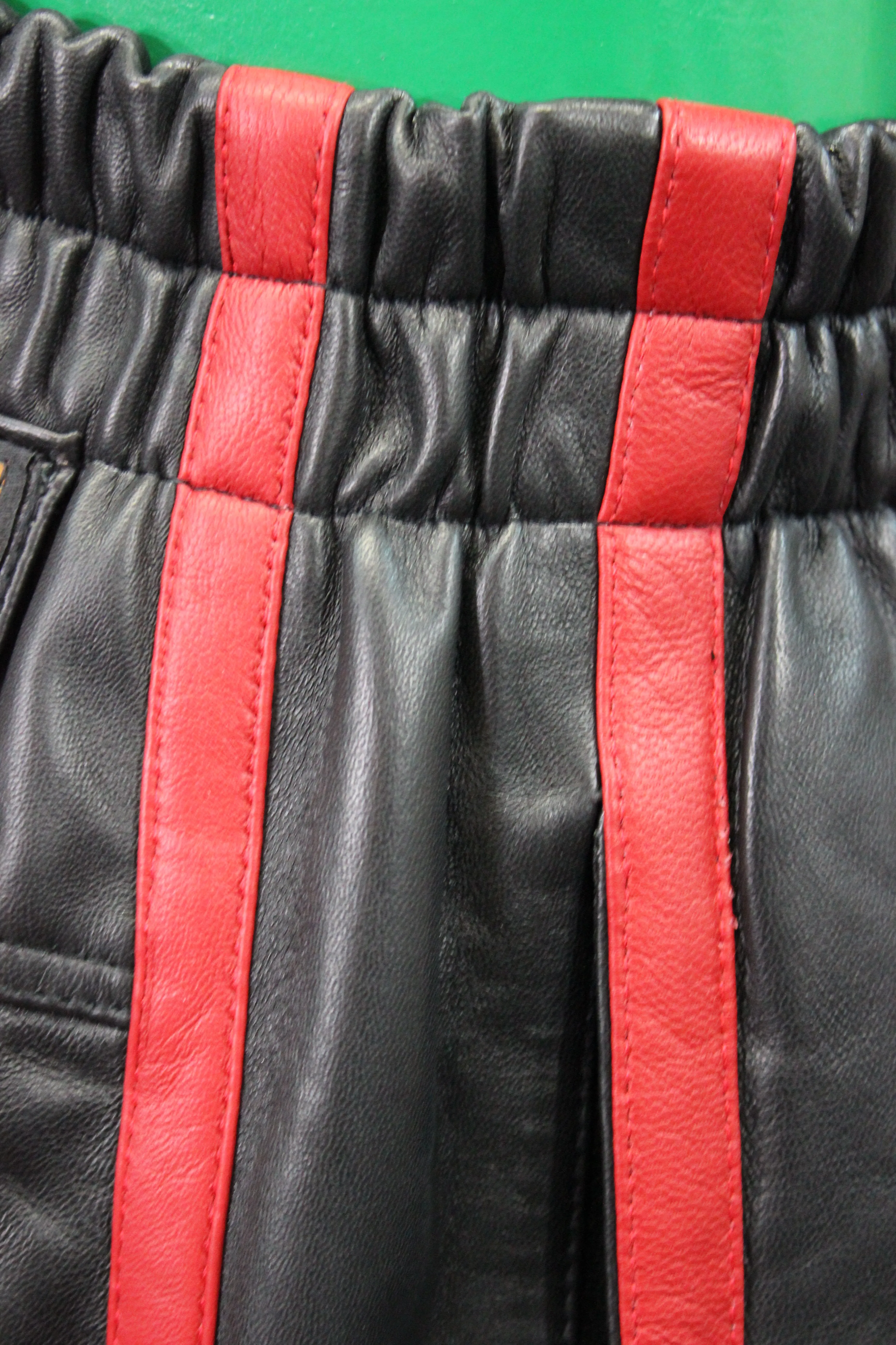 Basketball Shorts in Black and Red