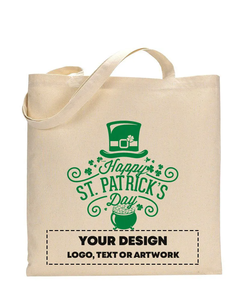 Big Hat Happy St Patrick's Day Hat - St Patrick's Tote Bag