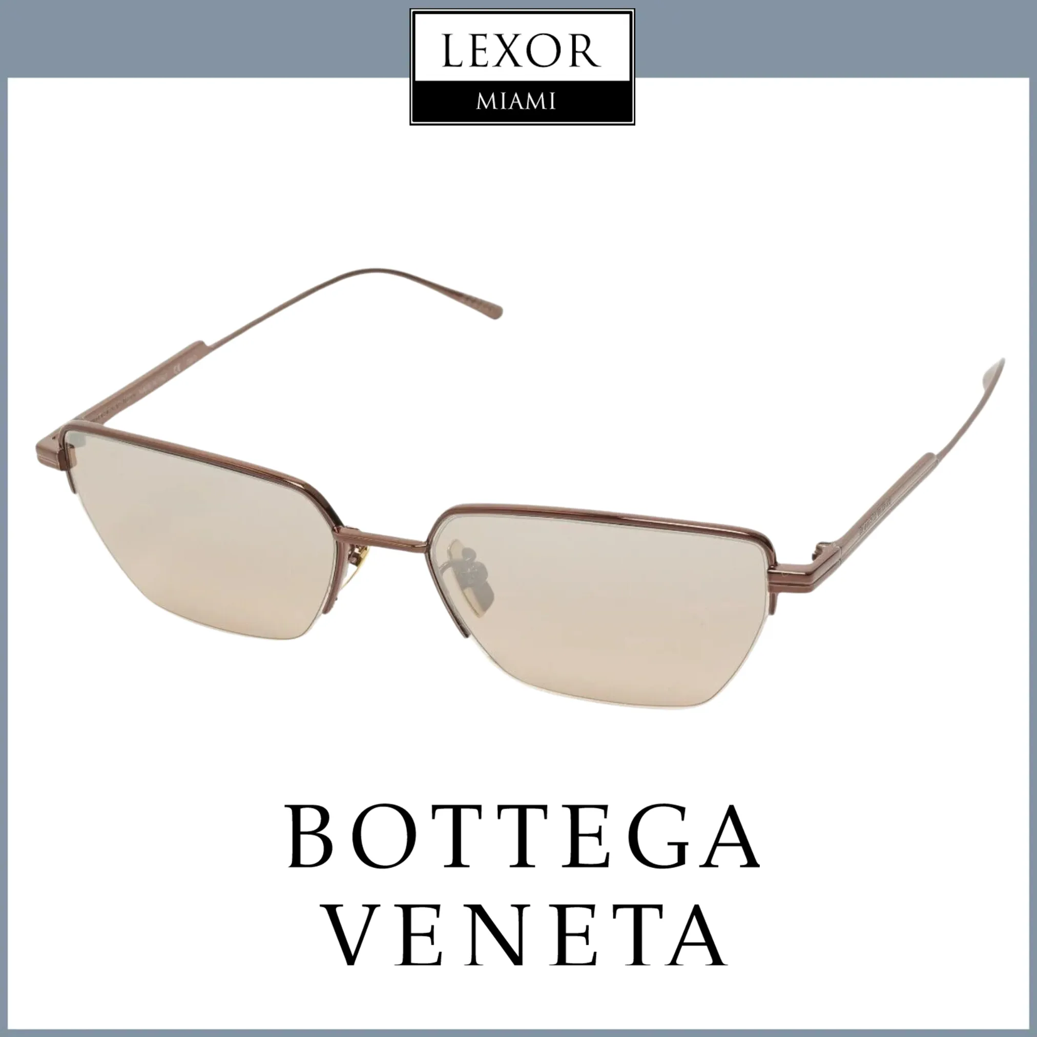 Bottega Veneta BV1107S 003 57 Unisex Sunglasses