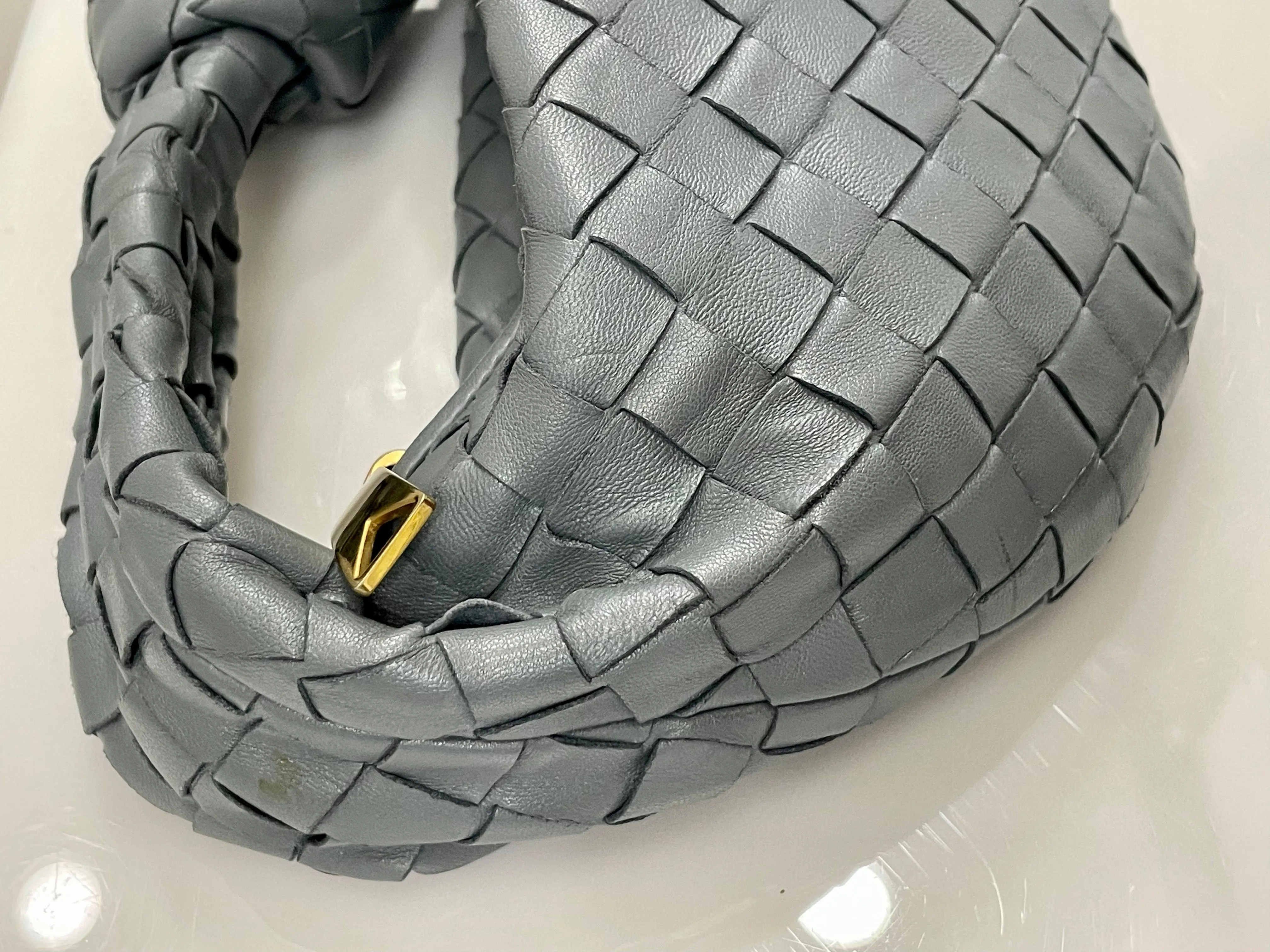 BOTTEGA VENETA INTRECCIATO NAPPA LEATHER MINI JODIE BAG