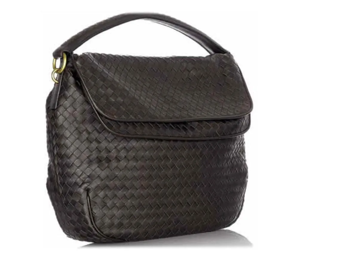 BOTTEGA VENETA INTRECCIATO NAPPA LEATHER SHOULDER BAG