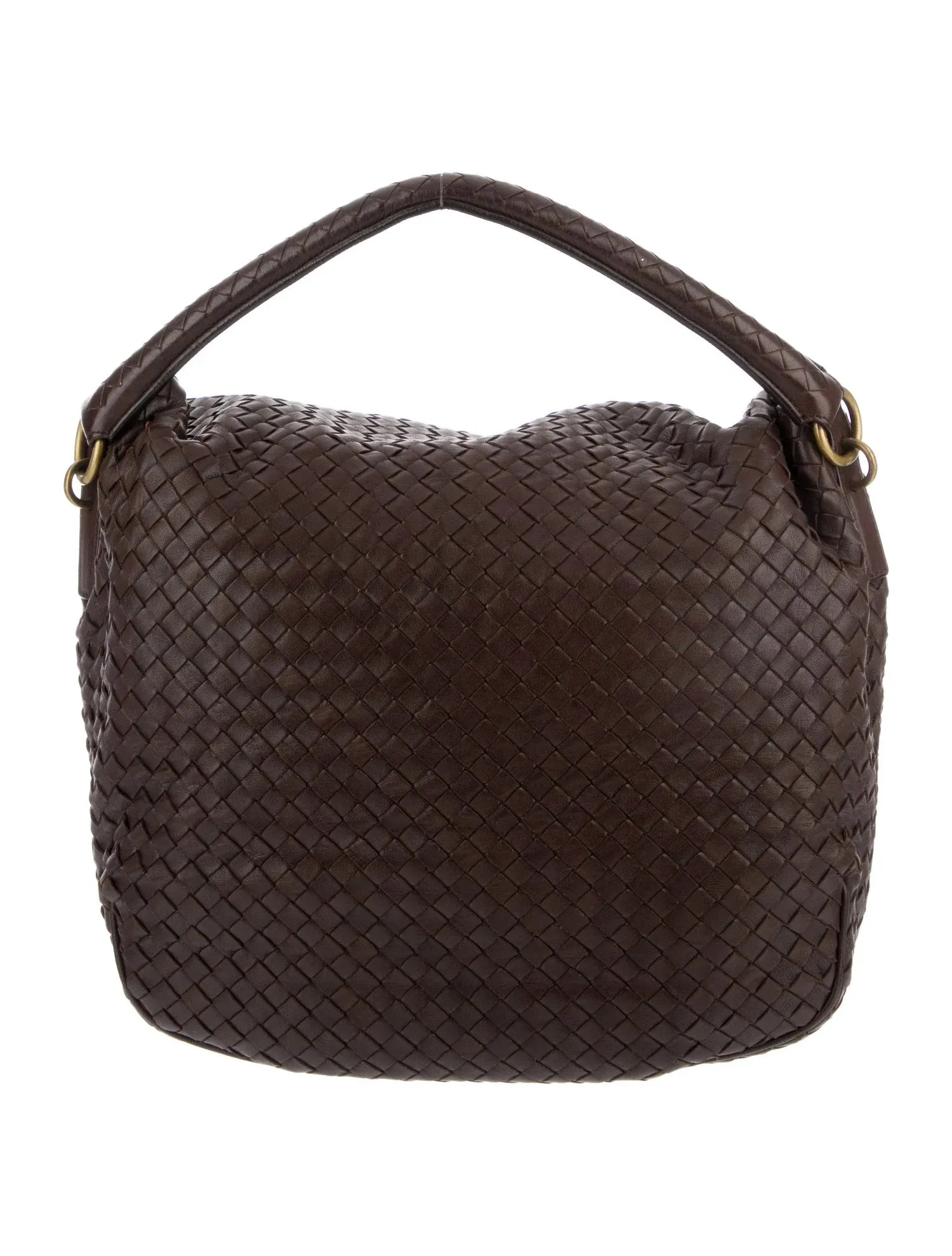 BOTTEGA VENETA INTRECCIATO NAPPA LEATHER SHOULDER BAG