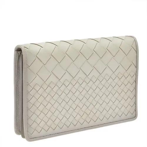 BOTTEGA VENETA NAPPA LEATHER INTRECCIATO MONTEBELLO CLUTCH BAG