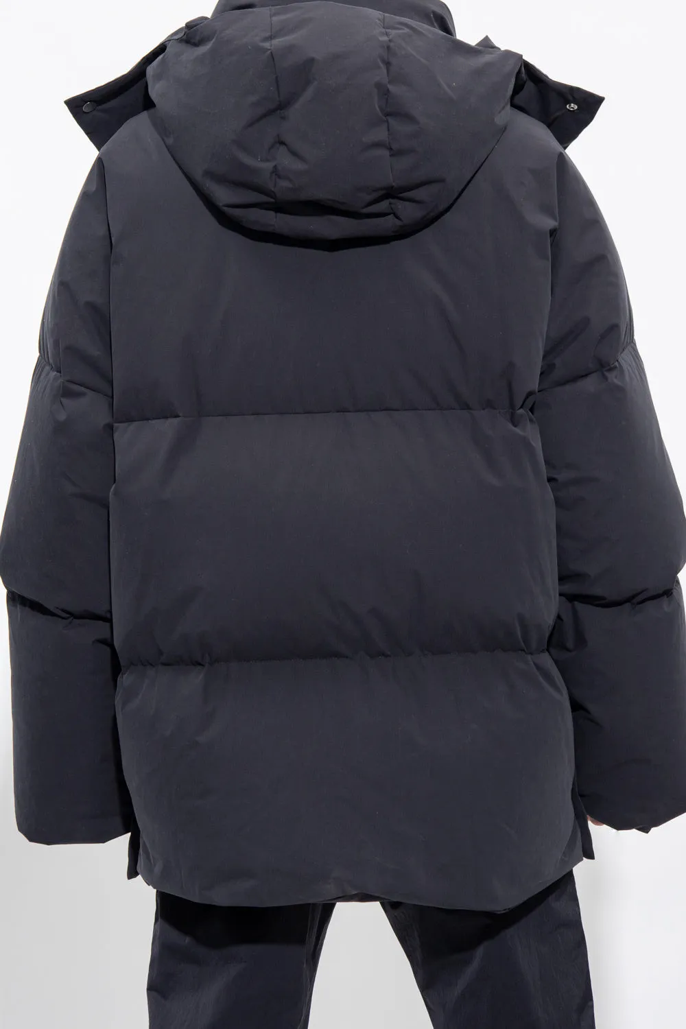 Bottega Veneta New Men's Puffer Jacket Coat In Black