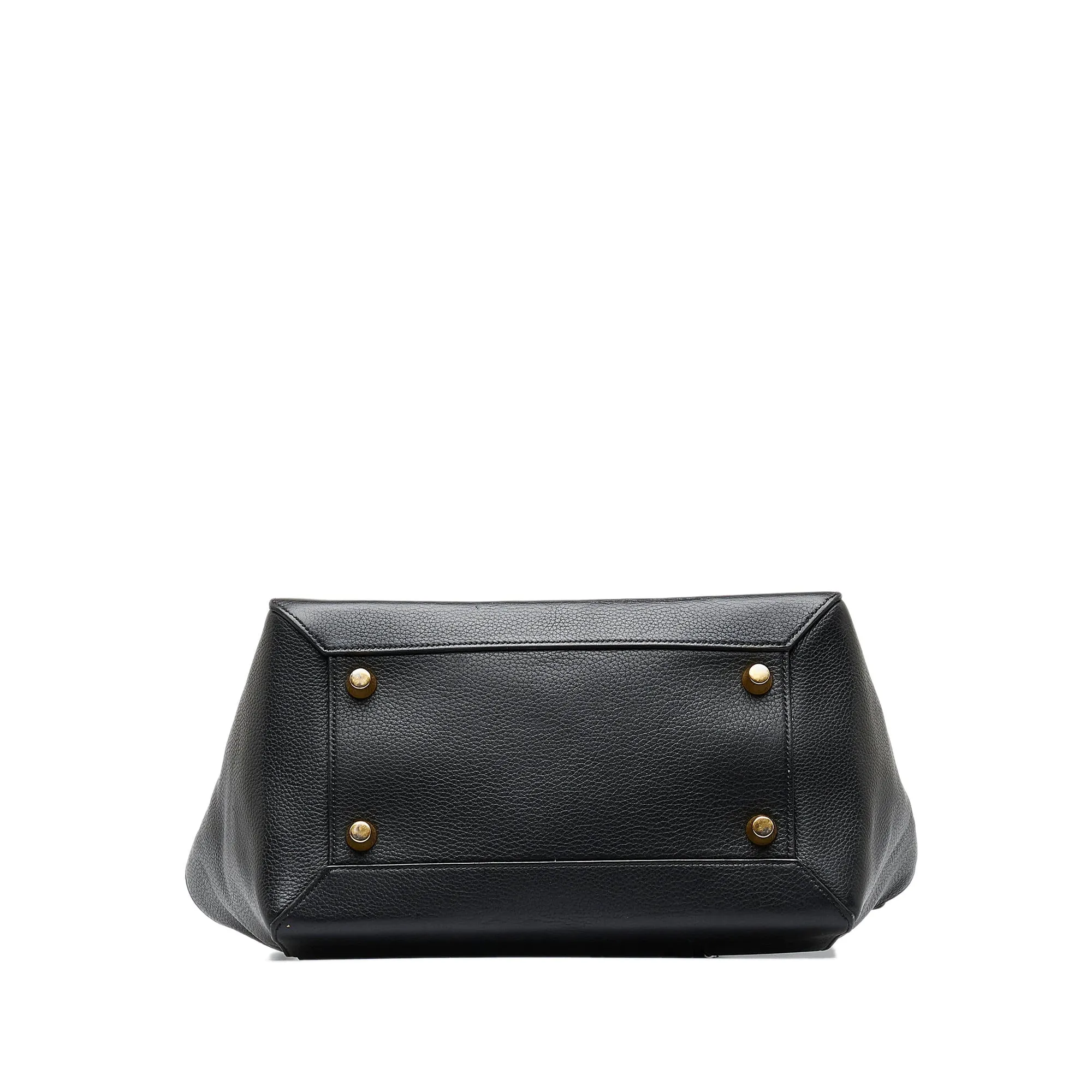 Celine Belt Handbag Mini Black