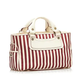 Celine Boogie Canvas Handbag (SHG-35744)