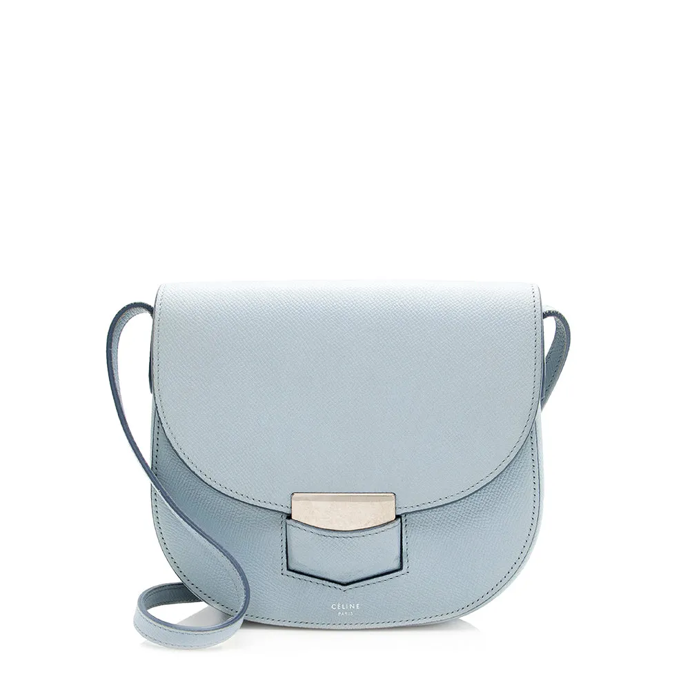 Celine Grained Calfskin Trotteur Small Shoulder Bag (SHF-19818)