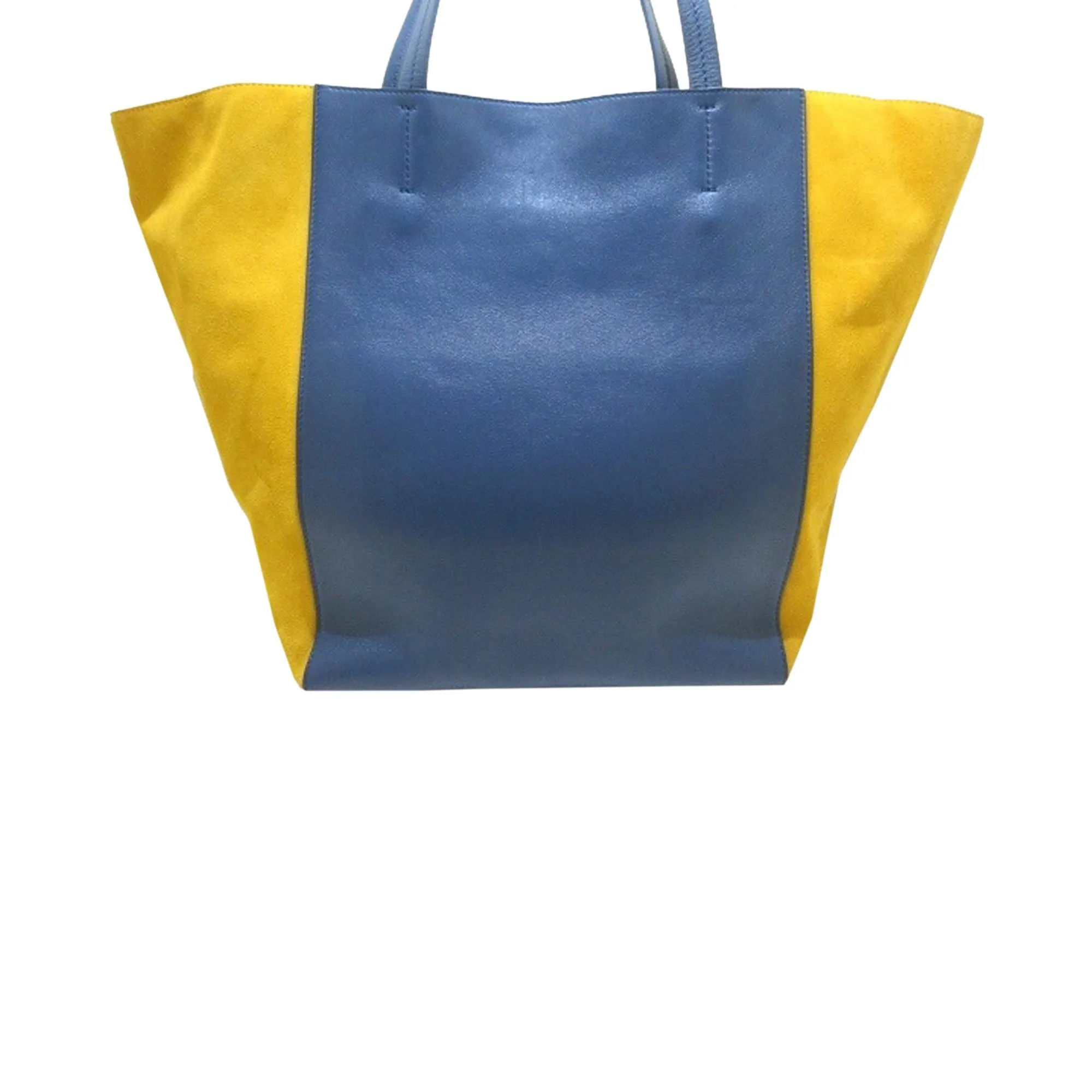 Celine Medium Bicolor Cabas Phantom Tote (SHG-34962)