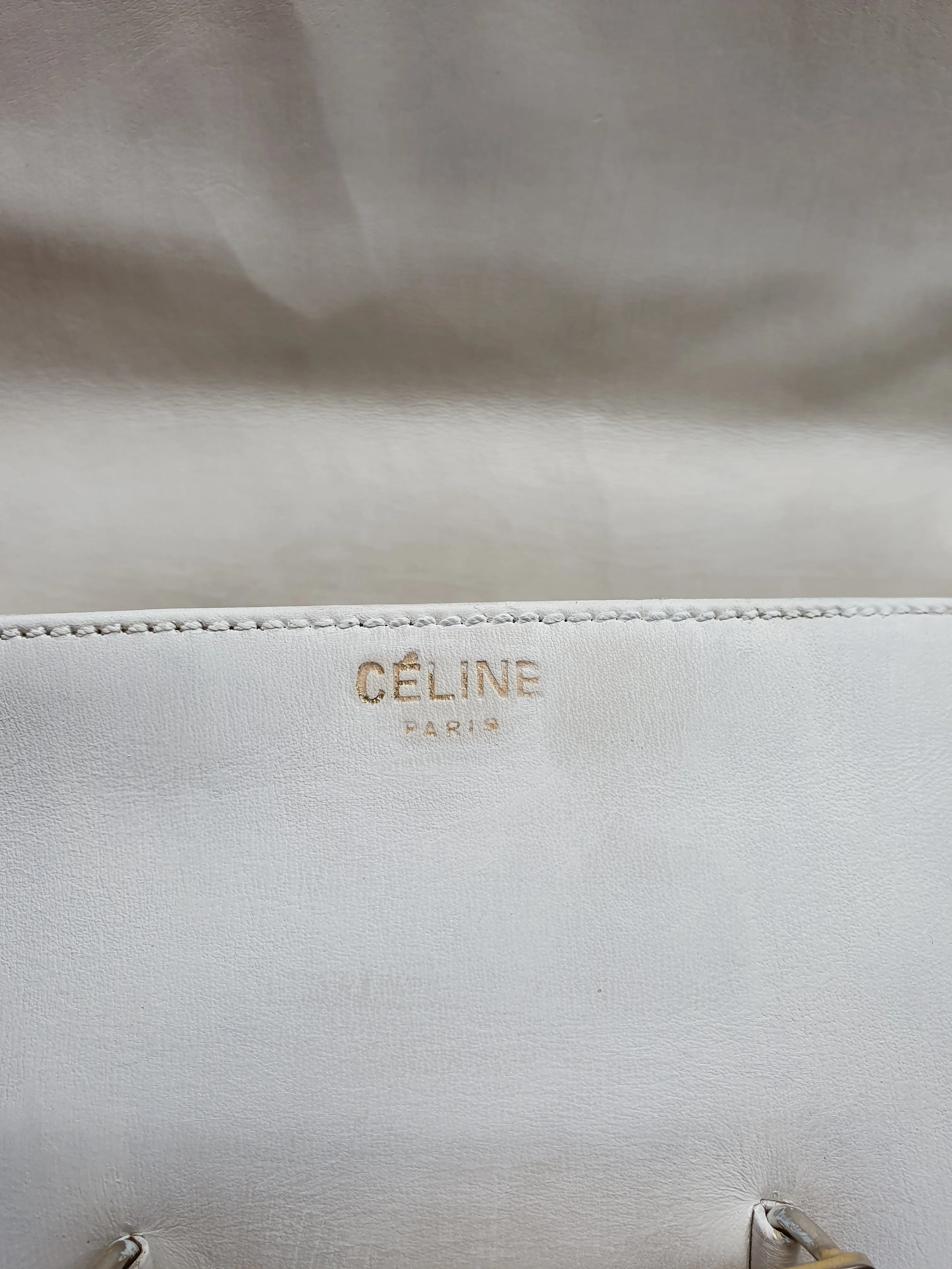 Celine vintage triomphe shoulder bag