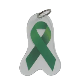 Cerebral Palsy Awareness Ribbon Keychain