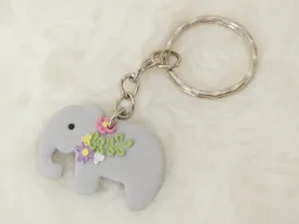 Elephant keyring