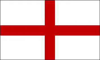 England National Flag Printed