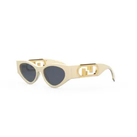 Fendi FE40049I 5425V Sunglasses Unisex