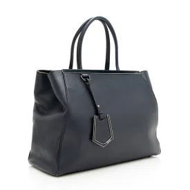 Fendi Leather 2Jours Medium Tote - FINAL SALE (SHF-18911)