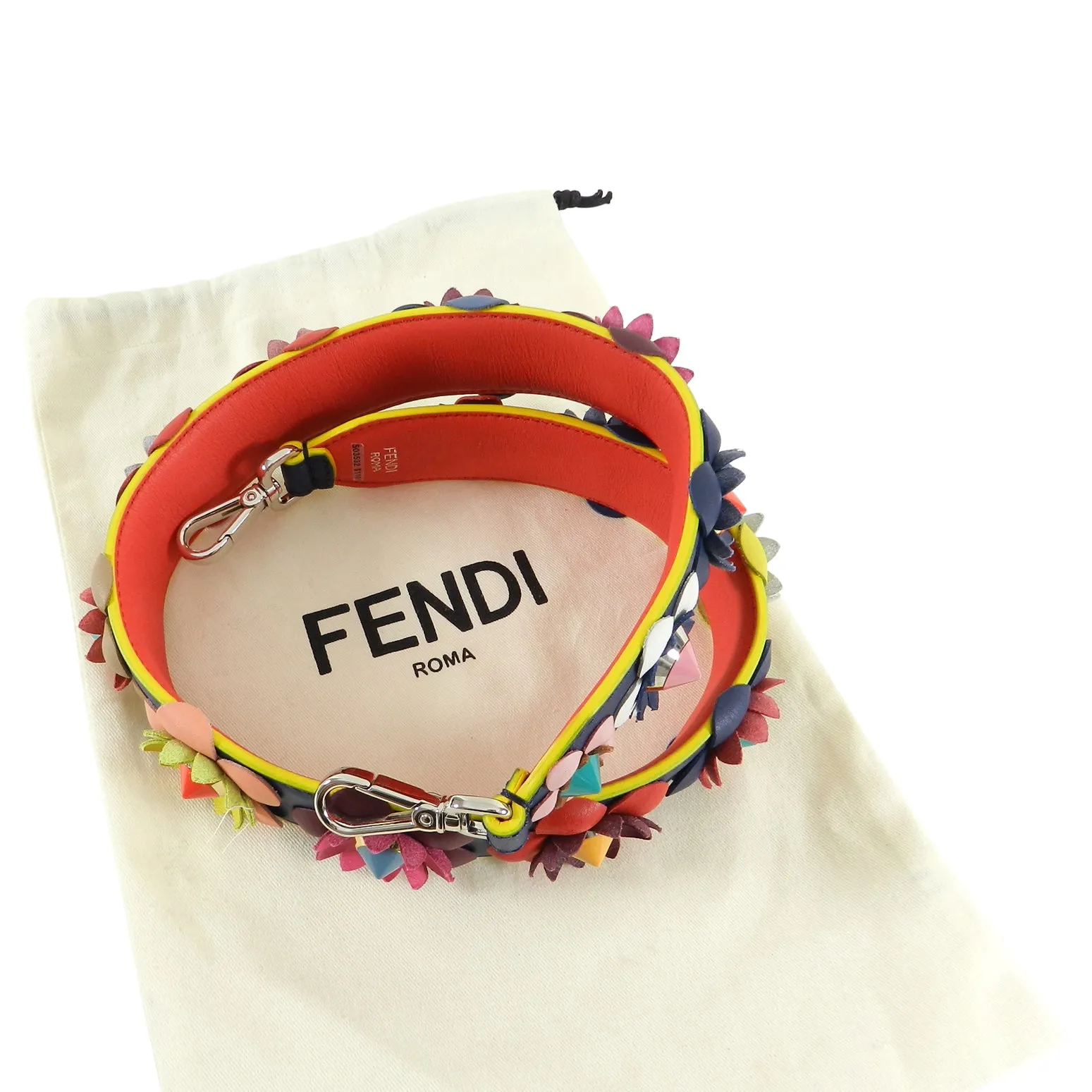 Fendi Spring 2016 Runway Strap You Flowerland Bag Strap