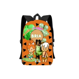 Flintstones Backpack - Customizable with Photo and Name