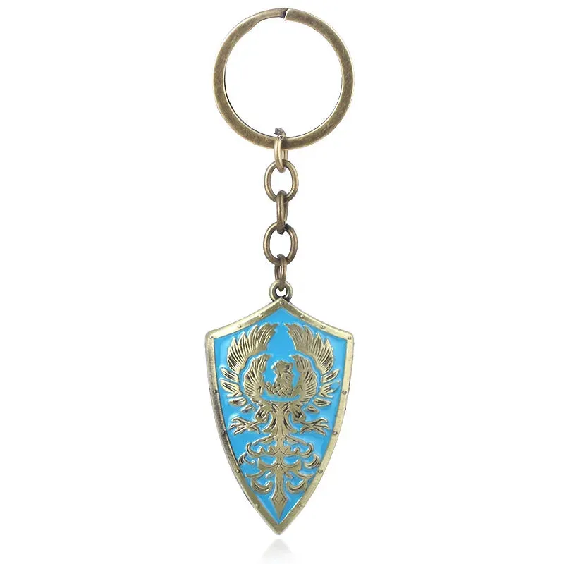 Game Dark Souls Keychain Sun Knight Shield Ornstein Artorias Sword Smough Hammer Key Chain Pendant Cosplay Jewelry