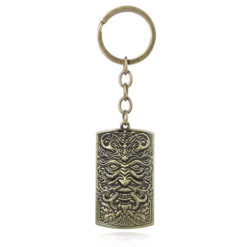 Game Dark Souls Keychain Sun Knight Shield Ornstein Artorias Sword Smough Hammer Key Chain Pendant Cosplay Jewelry