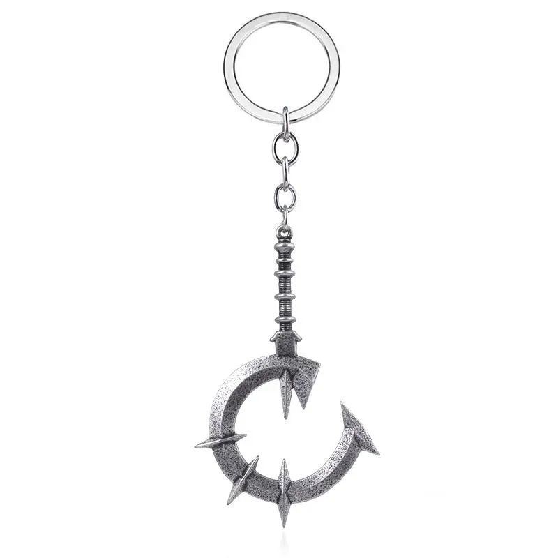 Game Dark Souls Keychain Sun Knight Shield Ornstein Artorias Sword Smough Hammer Key Chain Pendant Cosplay Jewelry