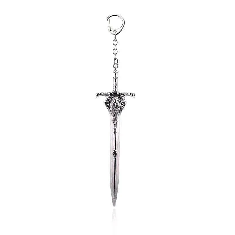 Game Dark Souls Keychain Sun Knight Shield Ornstein Artorias Sword Smough Hammer Key Chain Pendant Cosplay Jewelry