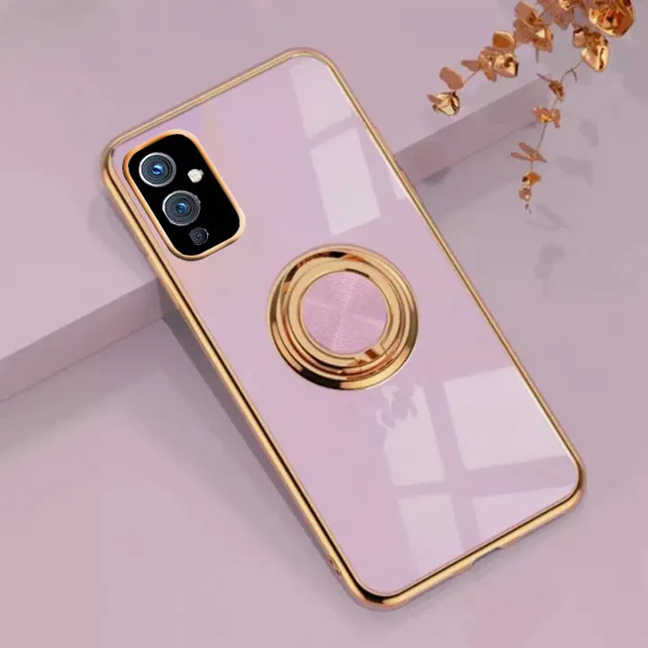 Gold Plating Metallic Ring Case - OnePlus