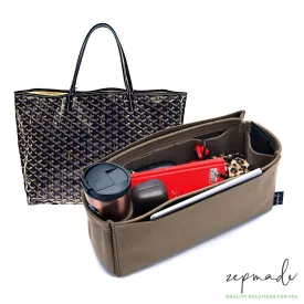 Goyard St Louis and Goyard Anjou Bag Organizer Insert, Bag Organizer with Laptop Compartment and Pen Holder