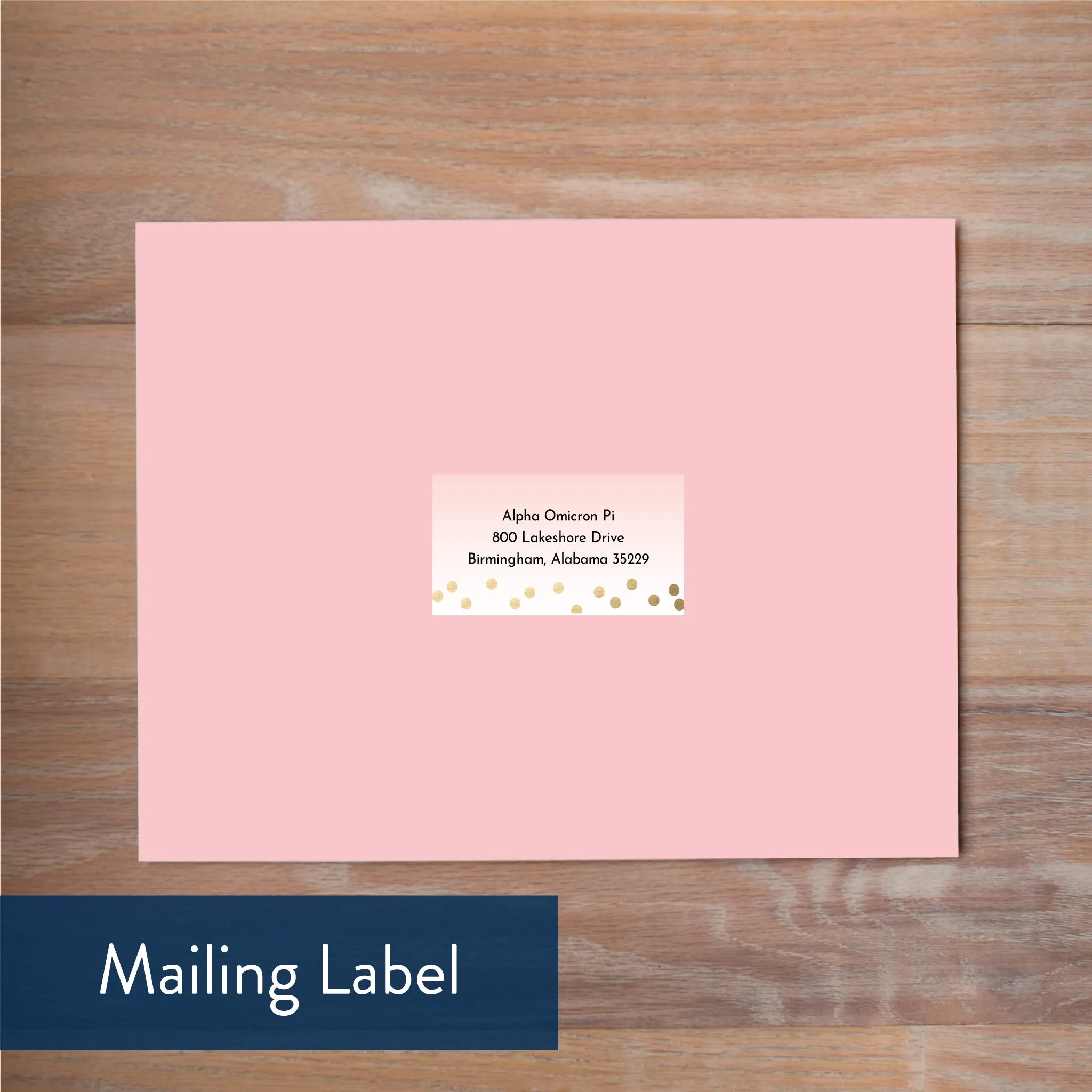 Gradient Confetti Editable Sorority Packet Template