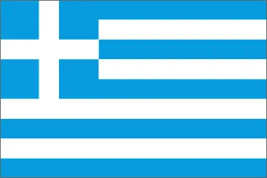 Greece National Flag Printed