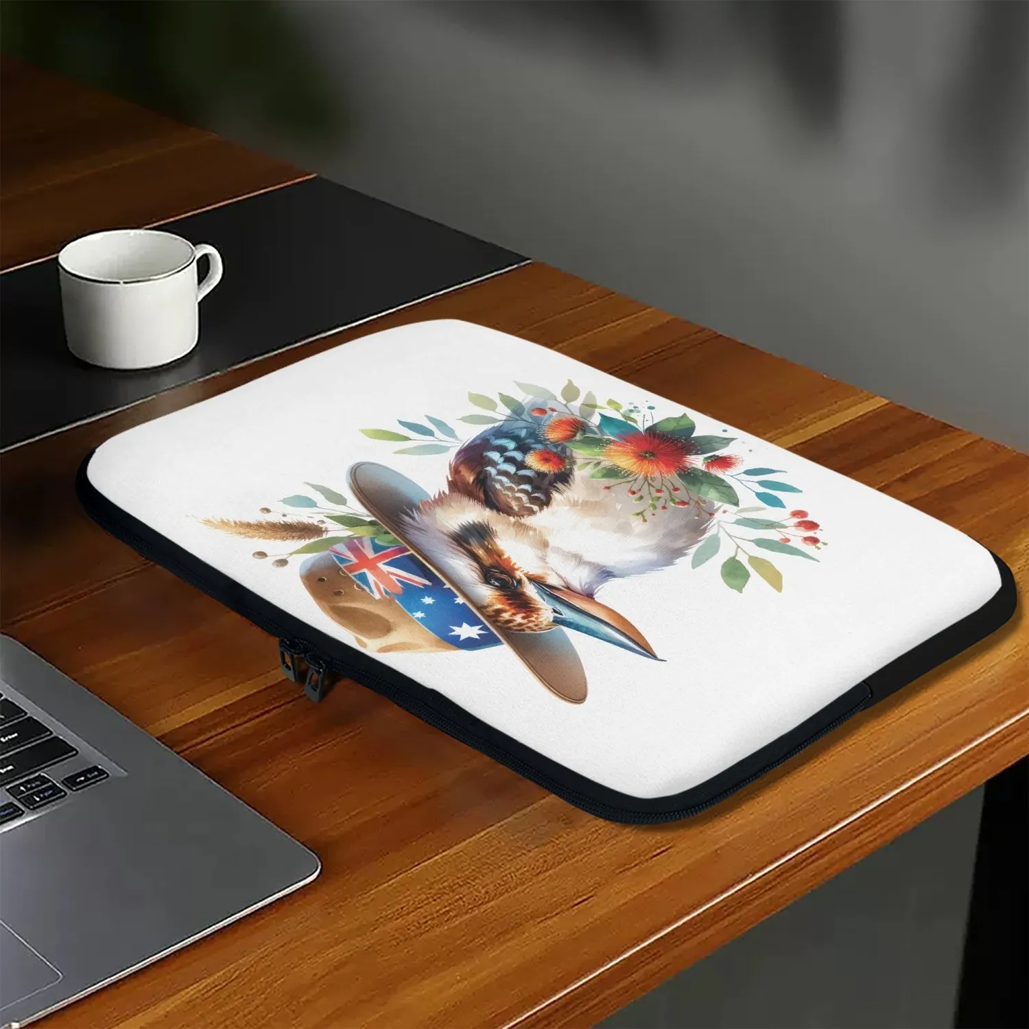 Laptop Sleeve - without handles - Australian Animals - Kookaburra