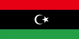 Libya National Flag Printed