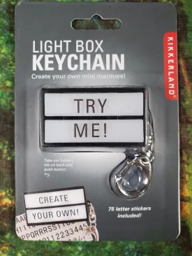 Light Box Keychain*