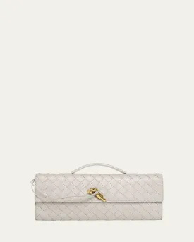 Long Andiamo Clutch Bag with Handle