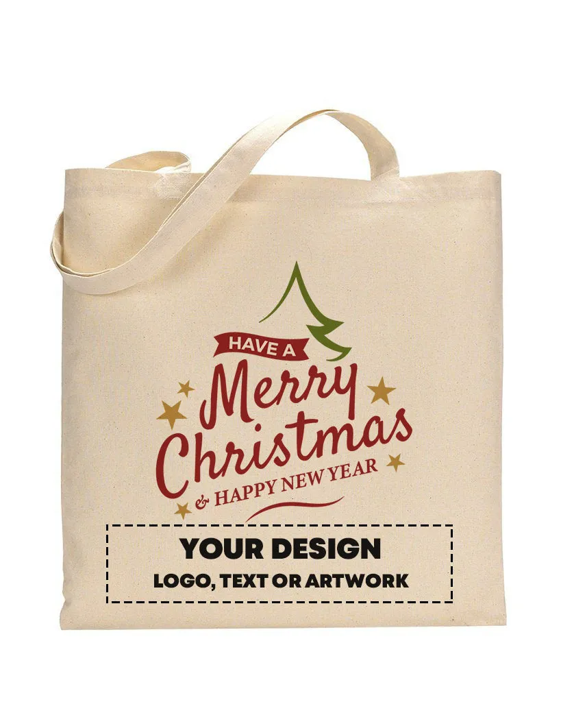 Merry Christmas Happy New Year Tote Bag - Christmas Bags