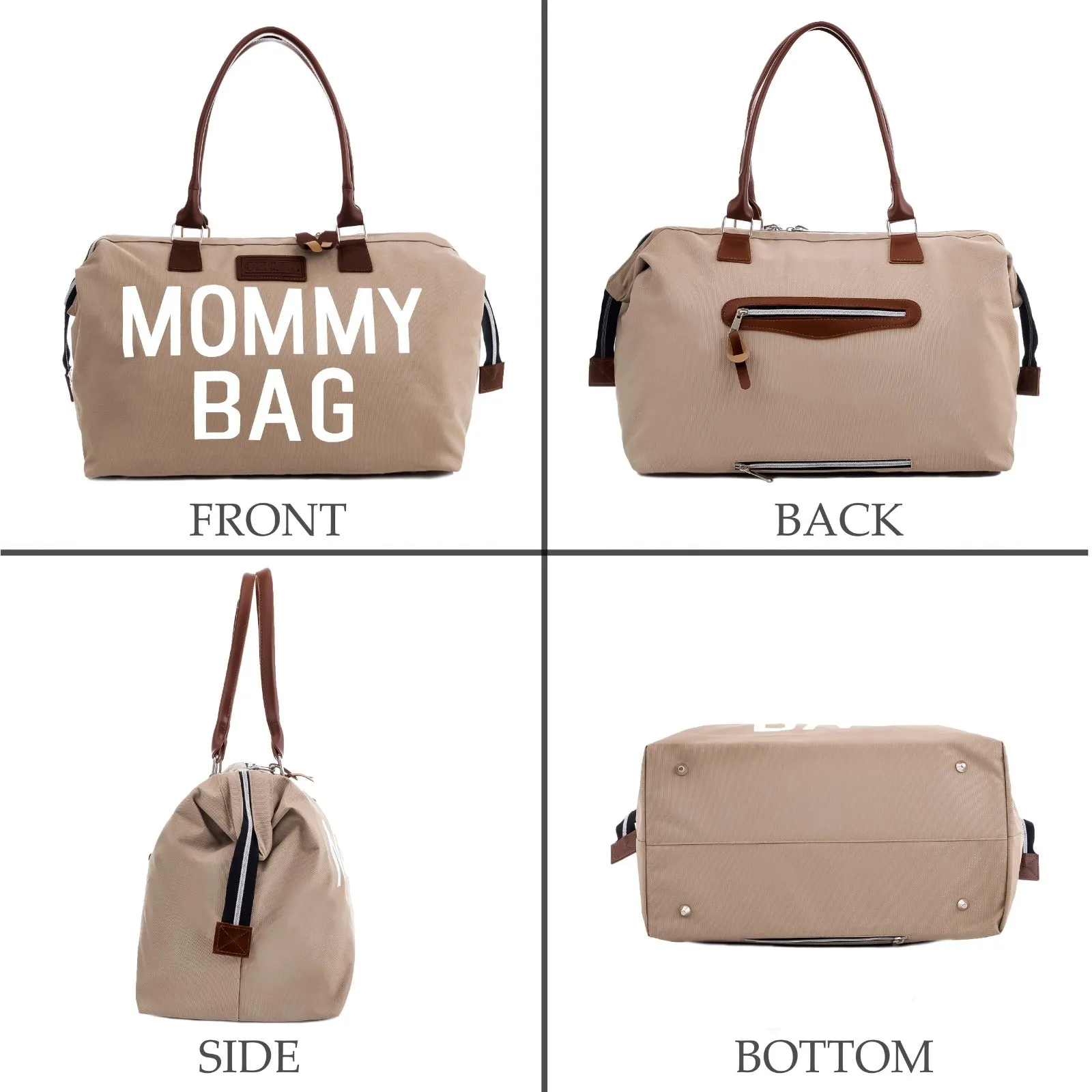 Mommy Bag - Baby Diaper Travel Bag (BEIGE)