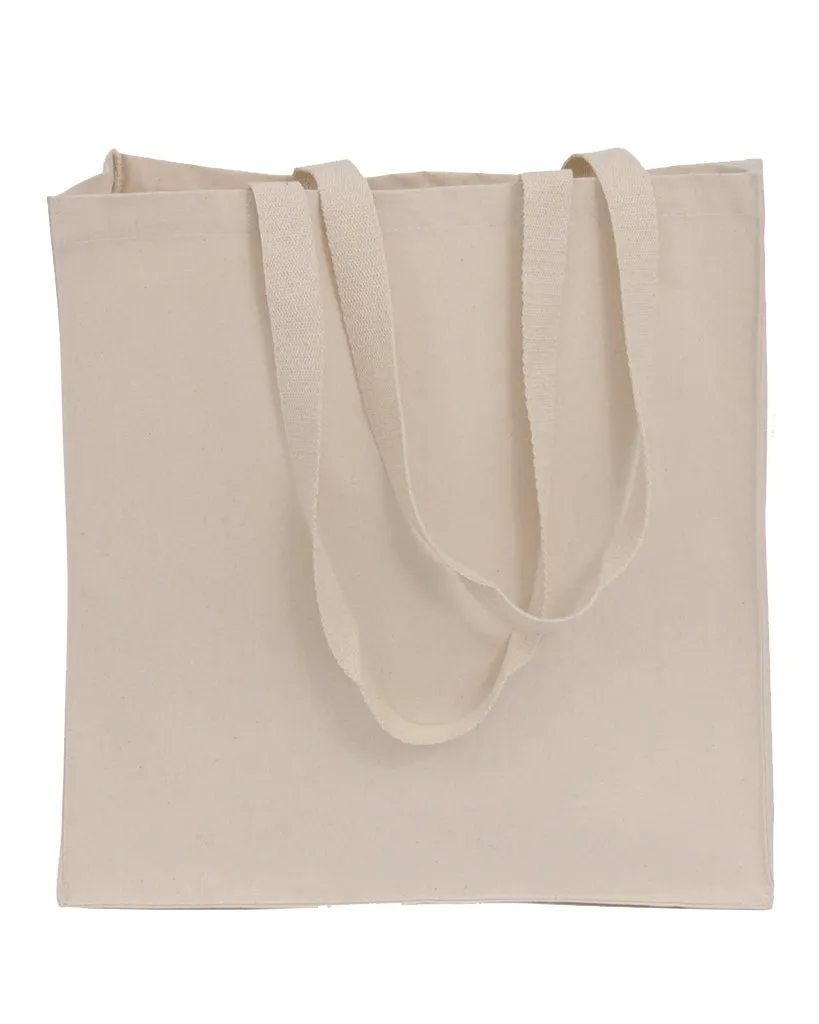 Organic Canvas Self Standing Grocery Shopper Tote Bags - OR235