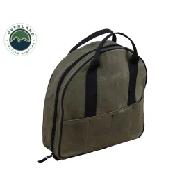 Overland Vehicle Systems - Jumper Cable Bag #16 Waxed Canvas