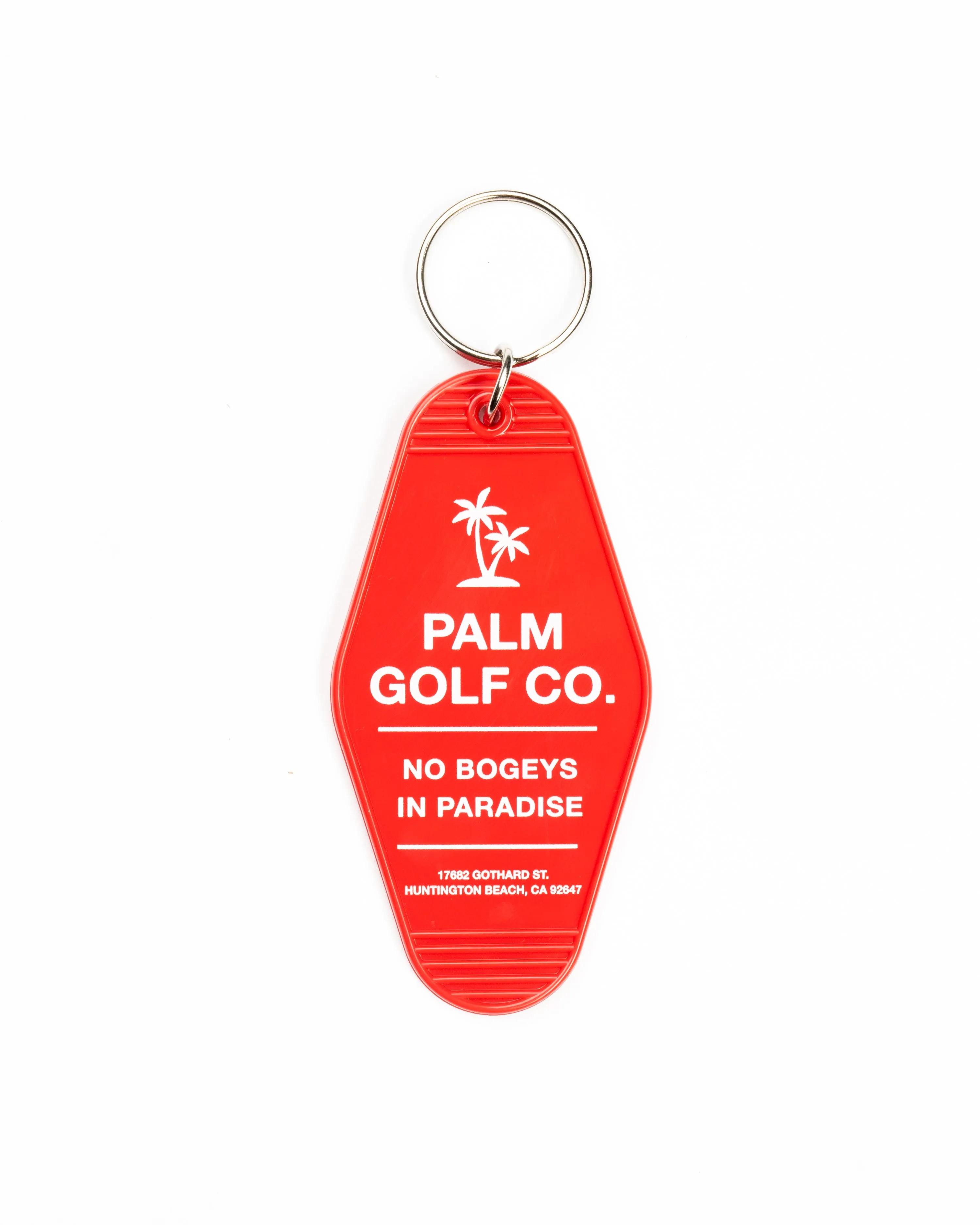 Palm Hotel Keychains