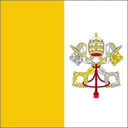 Papal (Vatican City) National Flag Printed